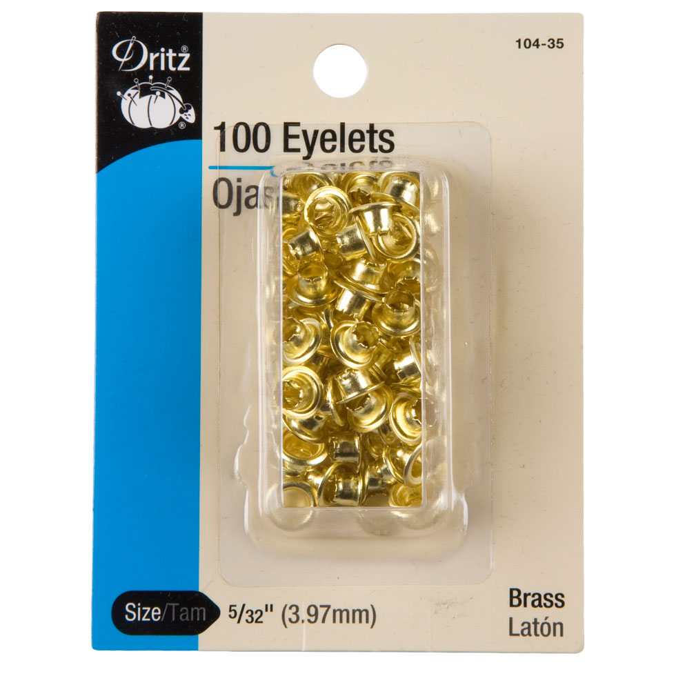 Dritz Brass Eyelets Size 5/32