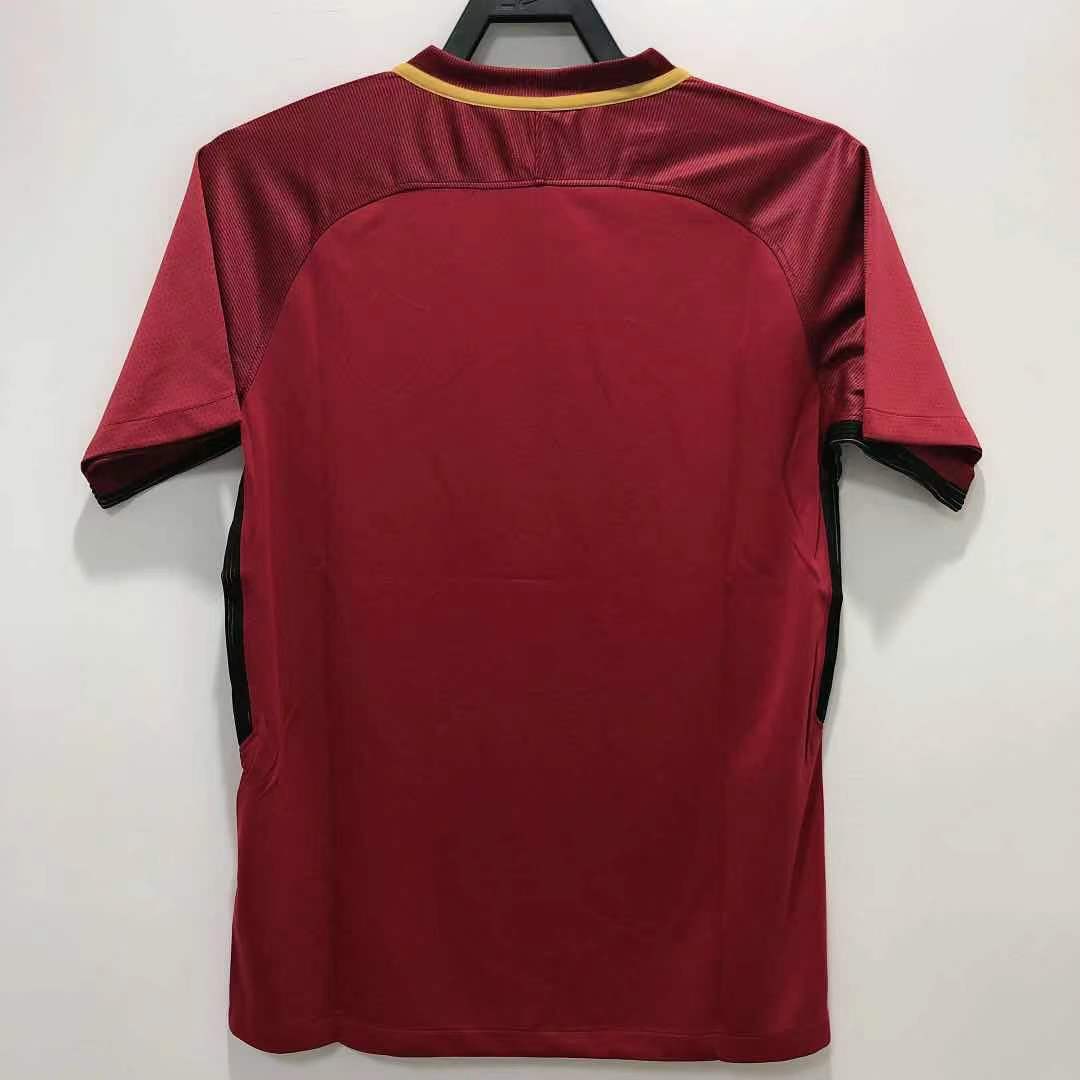 2017/2018 Retro Roma Home Soccer Jersey 1:1 Thai Quality