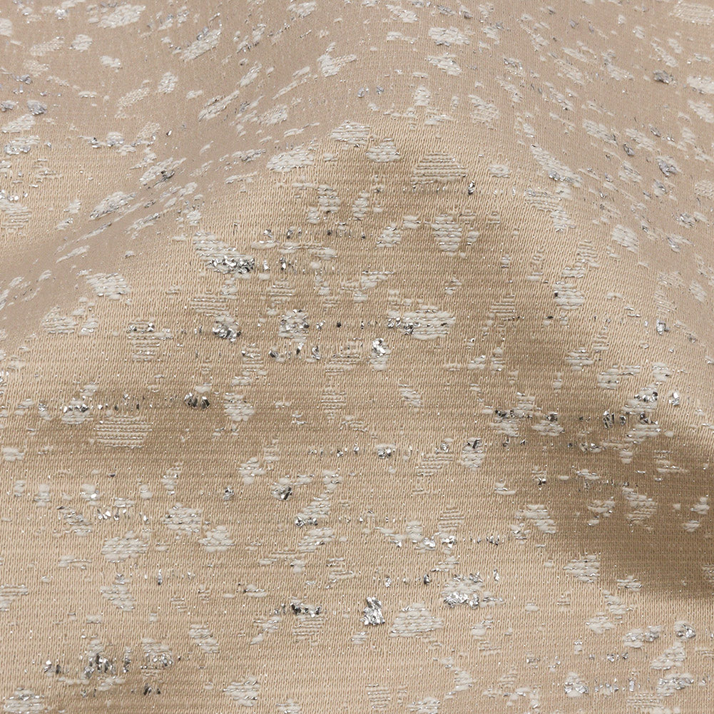 Metallic Drapery Jacquard - Jute Speckled - British Imported - Joann Fabrics