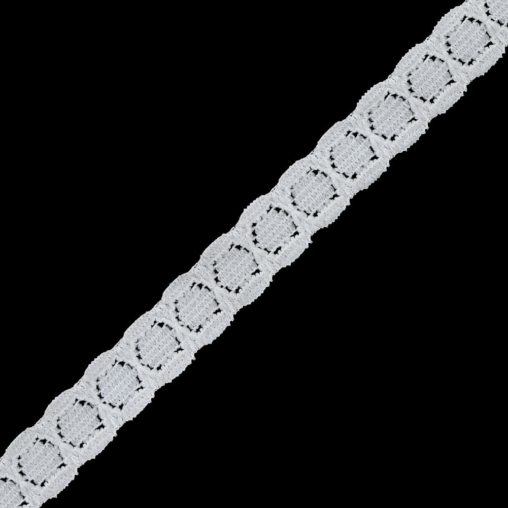 Ivory Stretch Lace Trim - 0.375