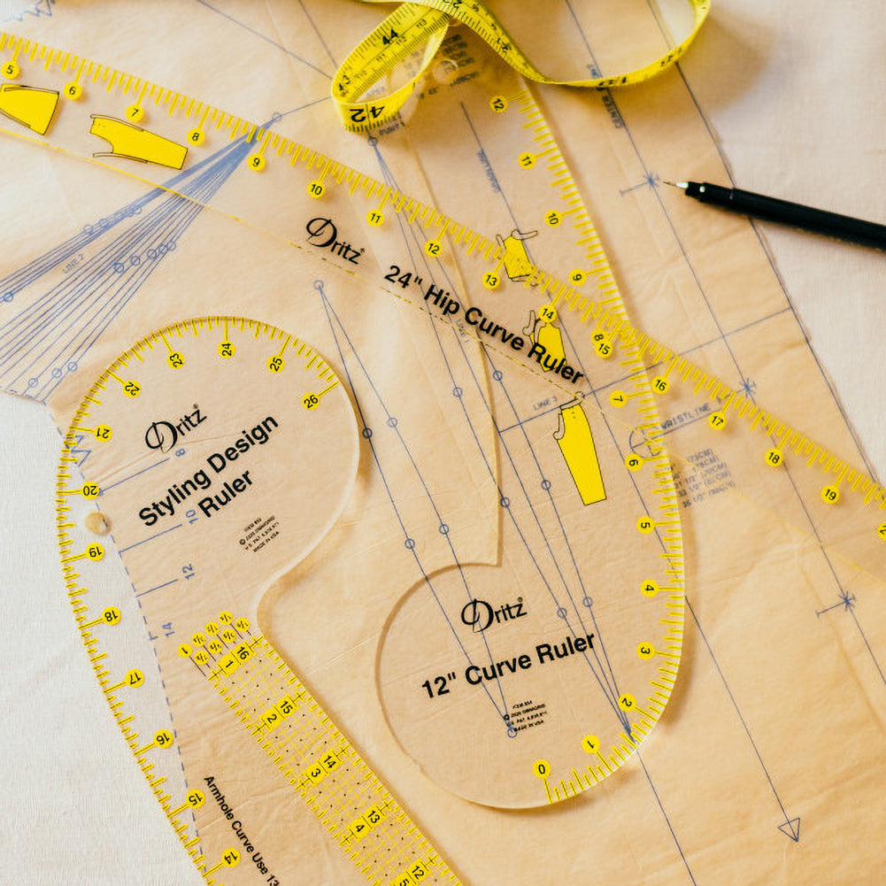 Dritz Styling Design Ruler with Illustrations - Joann Fabrics