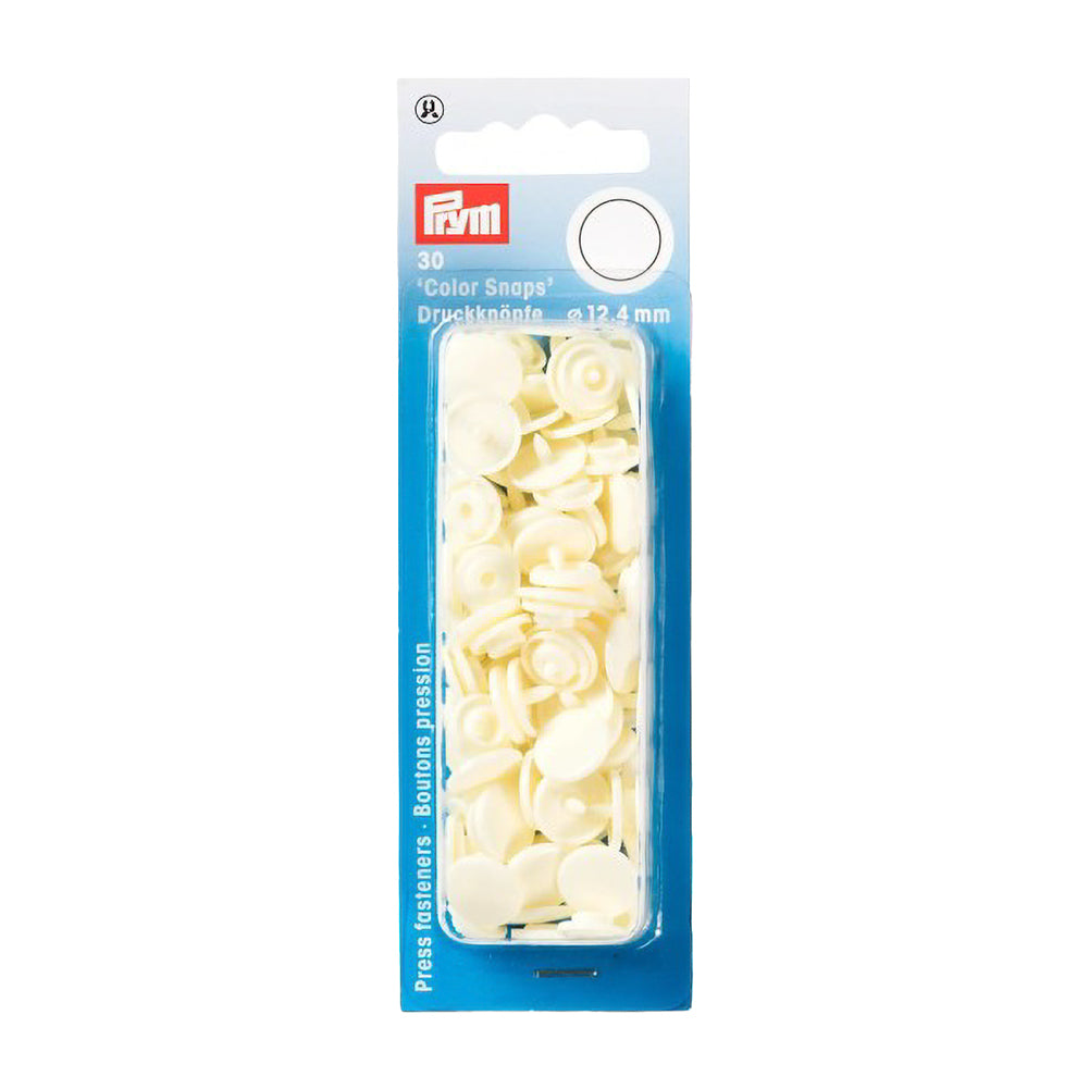 Prym Color Snaps - Pearl 12.4mm - 30pc - Joann Fabrics
