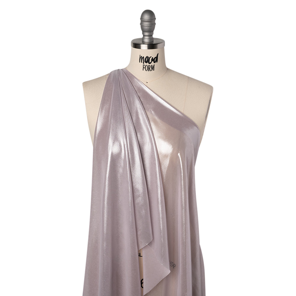 Liquid Sheen Metallic Polyester Chiffon - Silver on Lavender - Liquid Sheen Chiffon Collection - Joann Fabrics