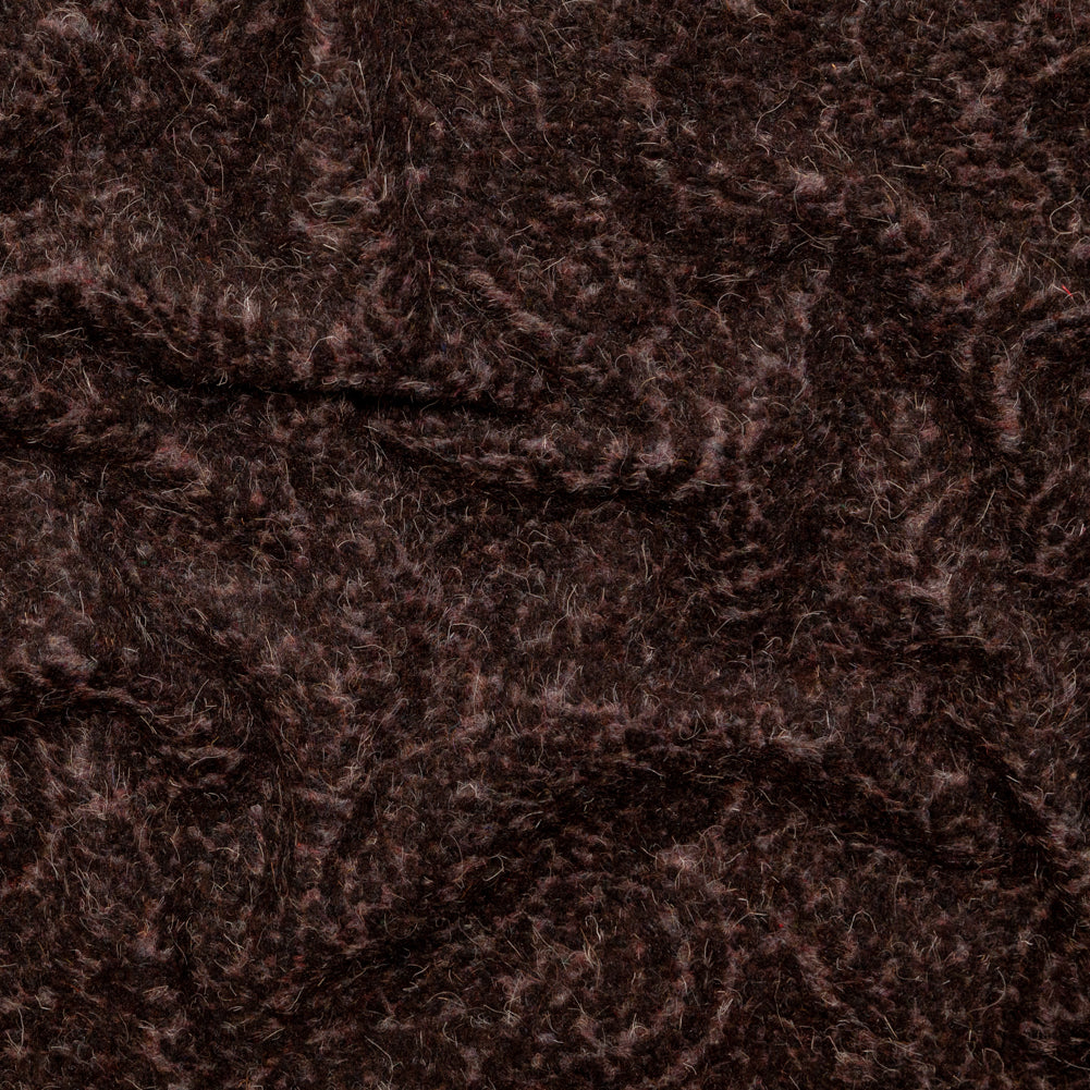 Black and Gray Fuzzy Wool Knit - Joann Fabrics