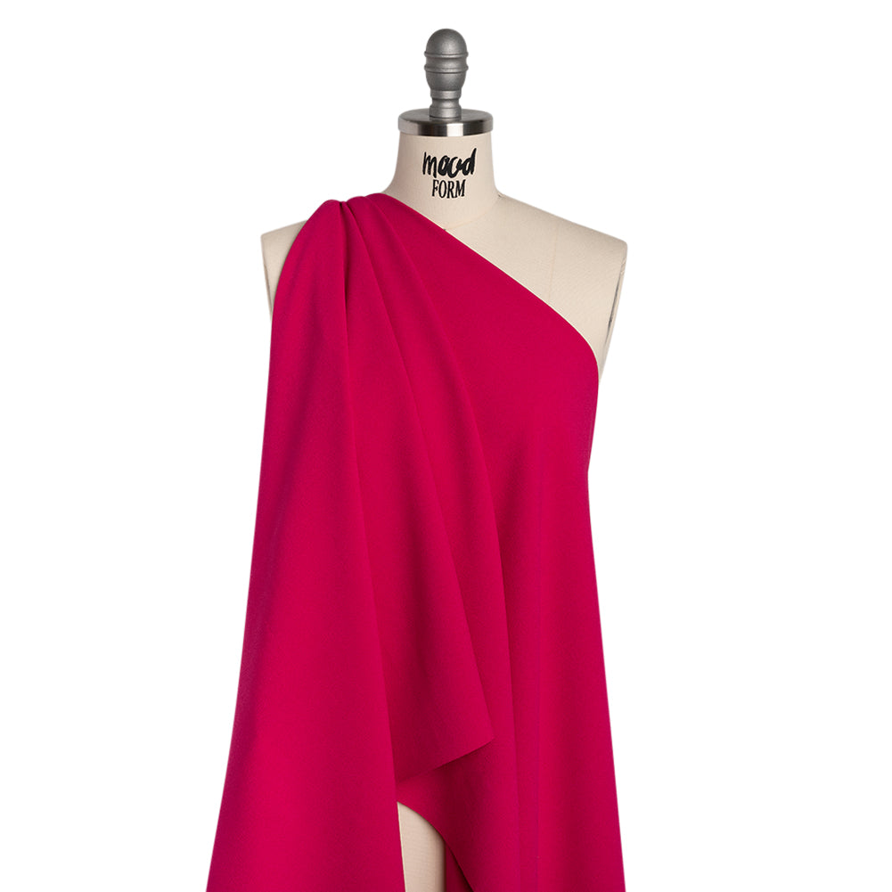 Rayon Crepe - Hot Pink - Designer Deadstock - Joann Fabrics