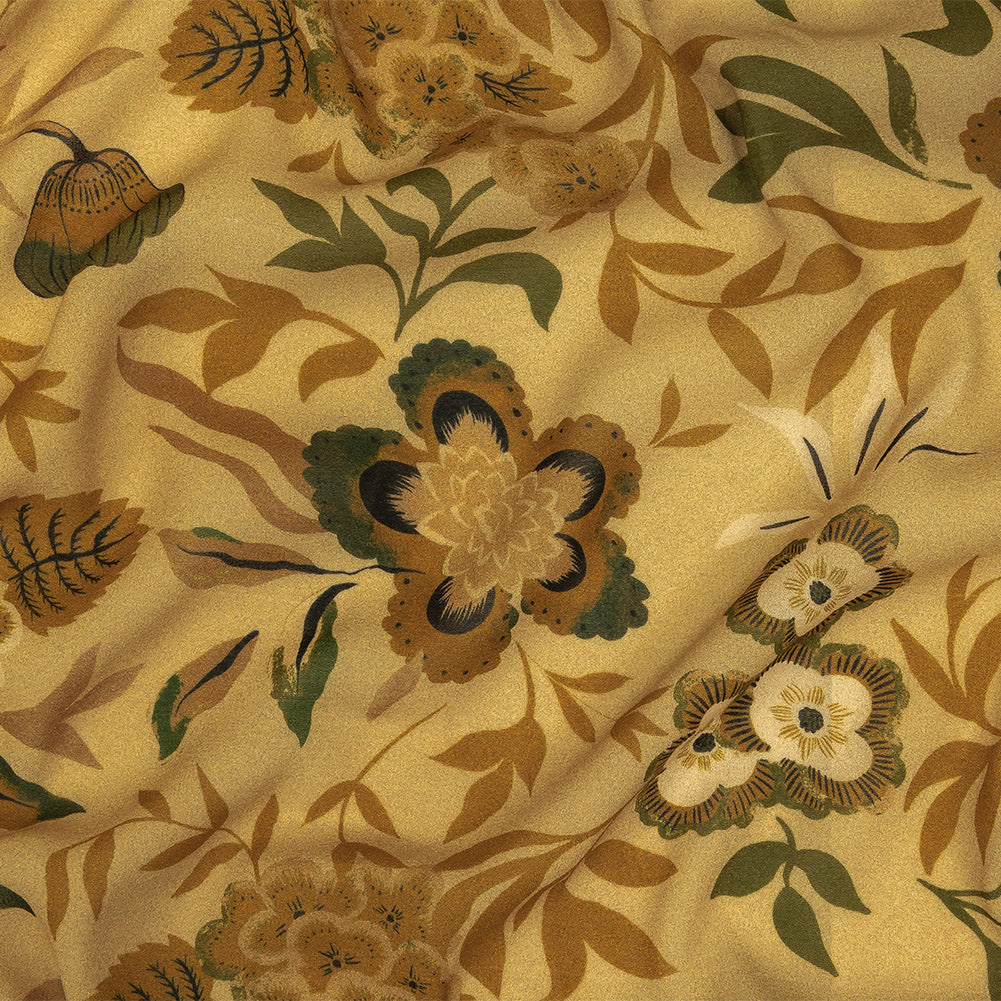 Mood Exclusive Taos Taupe Elizabethan Elegance Viscose Georgette - Joann Fabrics