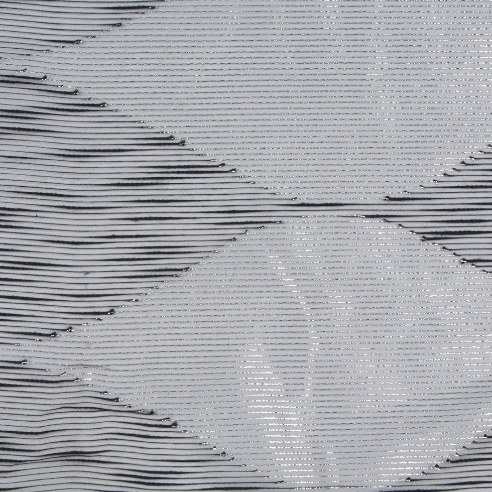 Black/Silver Diamonds Sheer - Joann Fabrics