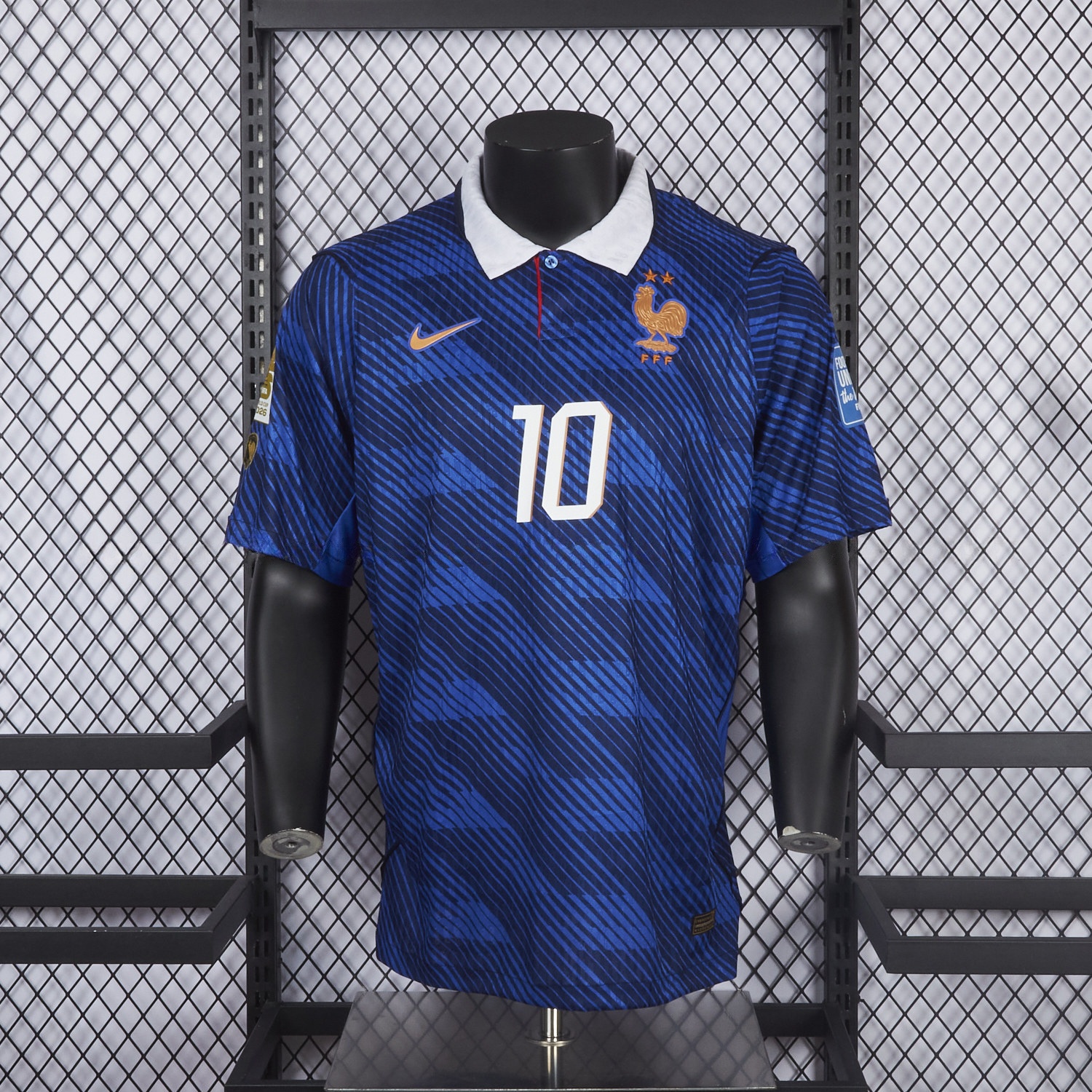 【MBAPPE # 10】France 2026 Home Jersey - Player Version - UnitedFutballJersey