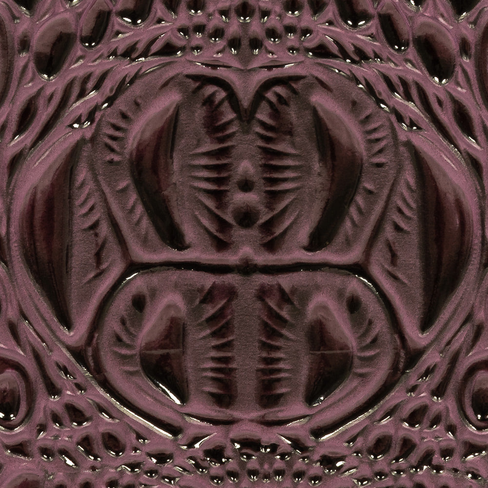 Alligator 3D Embossed Vinyl - Passion Orchid - Congaree Collection - Joann Fabrics