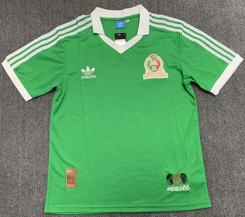 1986 Retro Mexico Home Soccer Jersey 1:1 Thai Quality