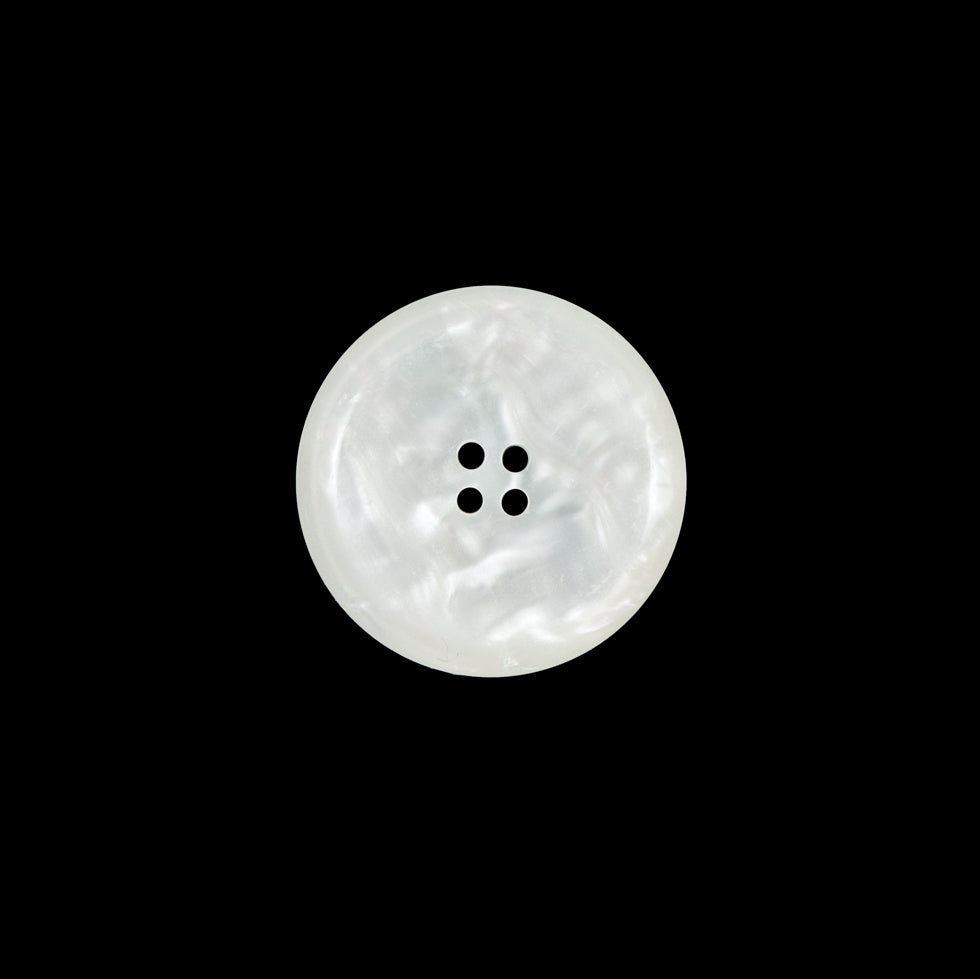 White Iridescent Plastic Button - 24L/15mm - Joann Fabrics