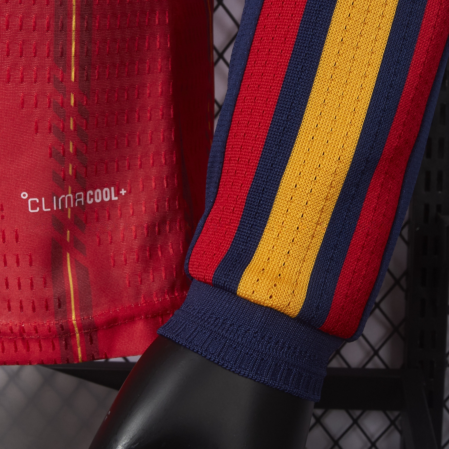 Spain 2026 Home Long Sleeves Jersey - Player Version - UnitedFutballJersey