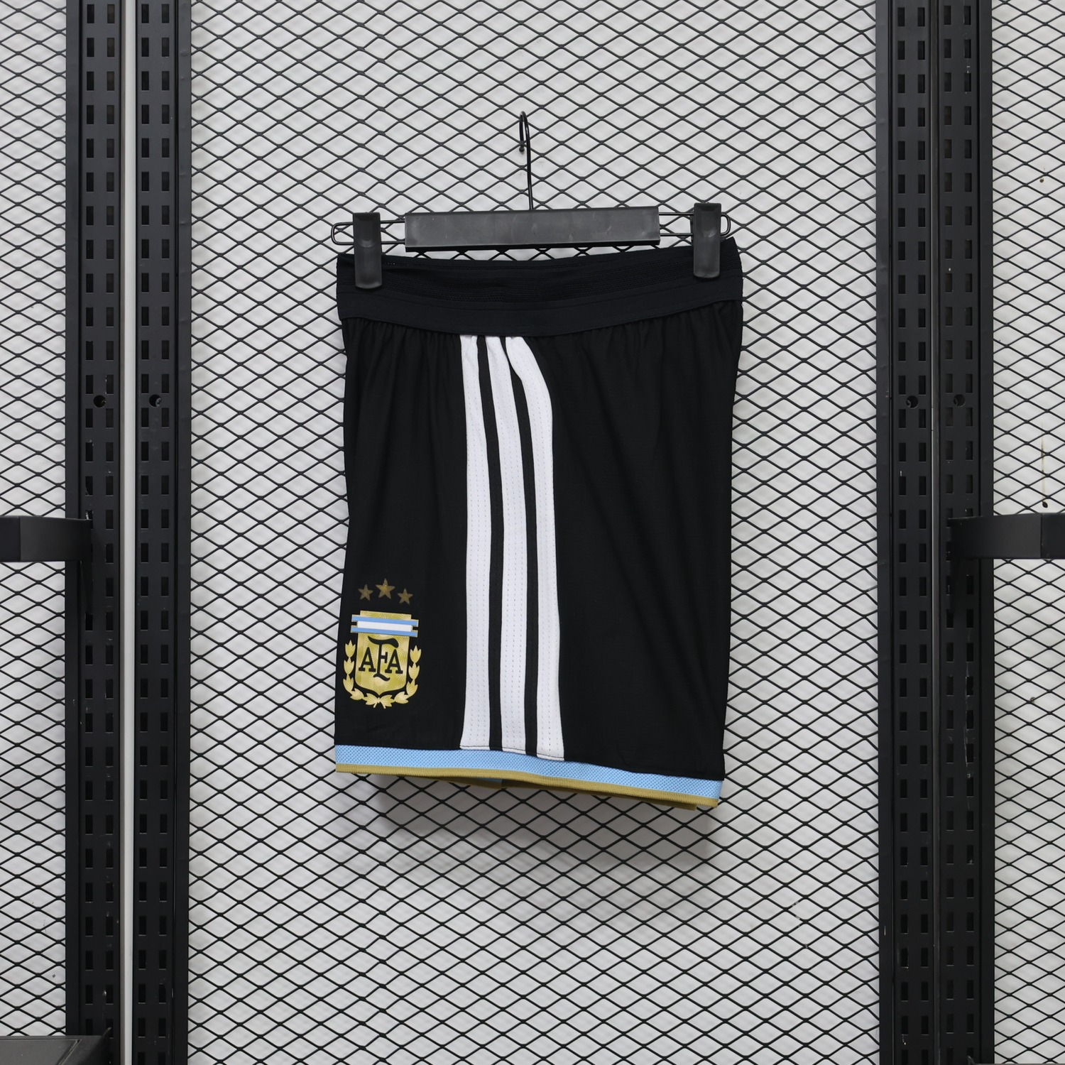 Argentina 2026 Messi Last Match Black Shorts - Player Version - UnitedFutballJersey
