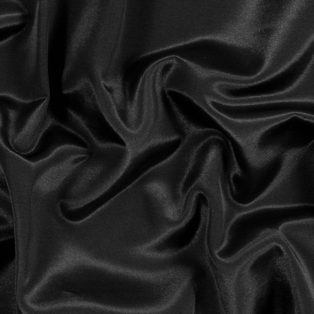 Flame Retardant Polyester Bengaline - Jet Black - Joann Fabrics