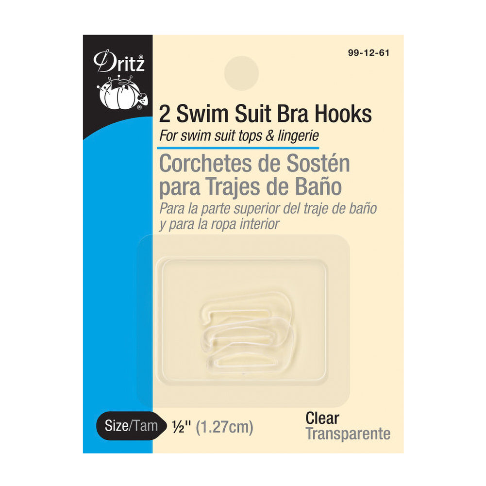 Dritz Swim Suit Bra G-Hooks - 0.5