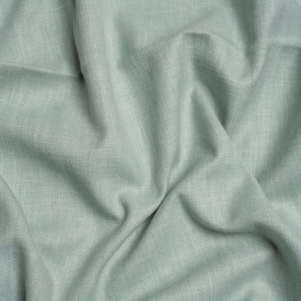 Slubbed Cotton and Polyester Woven - Gray Green - British Imported - Joann Fabrics
