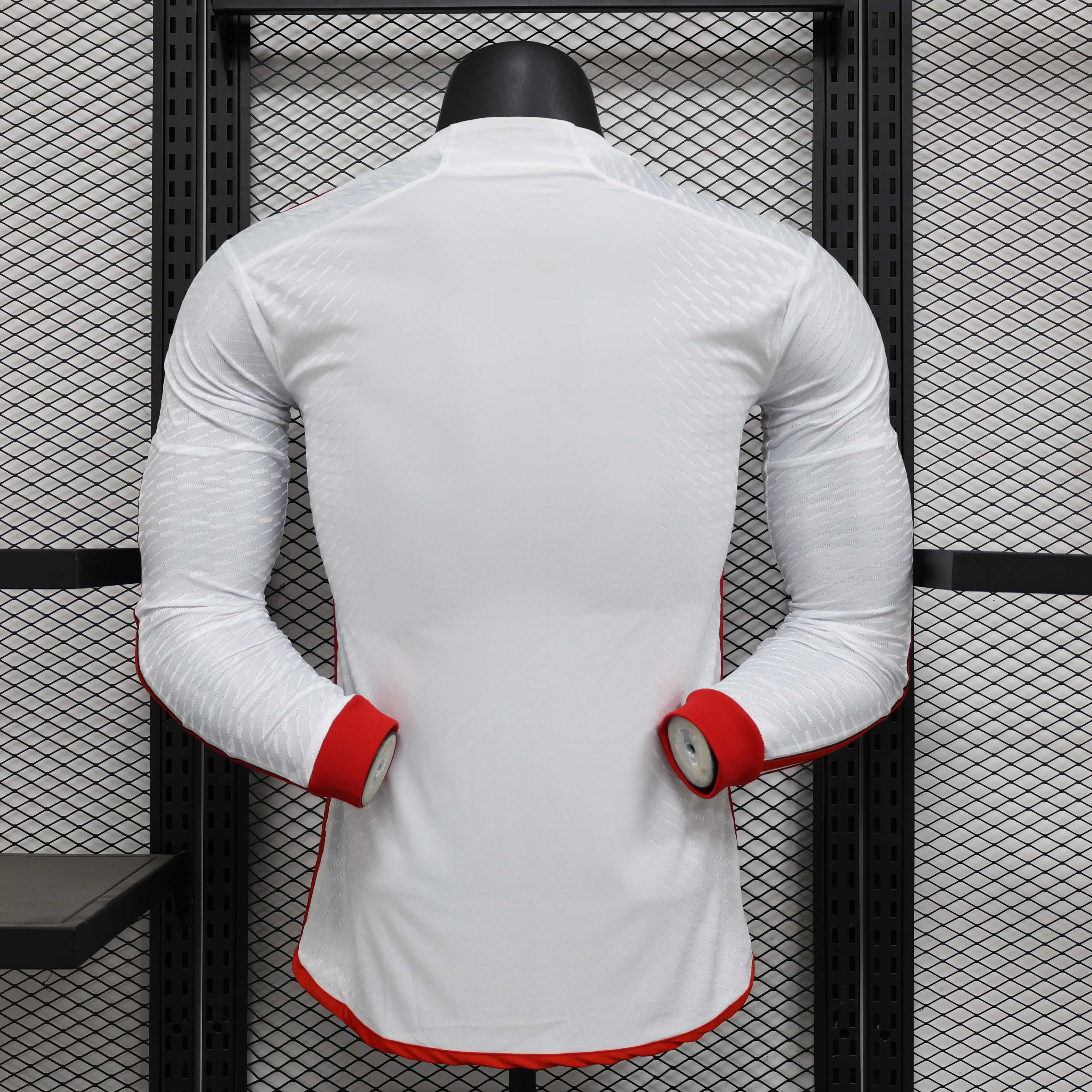 2025/2026 Long Sleeve Player Version Flamengo Away Jersey 1:1 Thai Quality