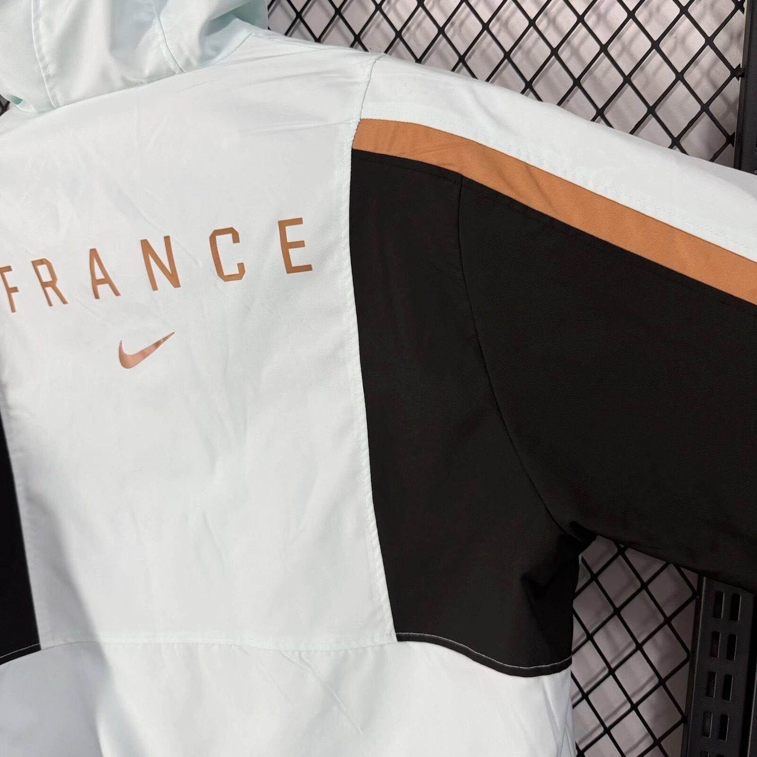 France 2026 Energy Light Blue Woven Windbreaker - UnitedFutballJersey