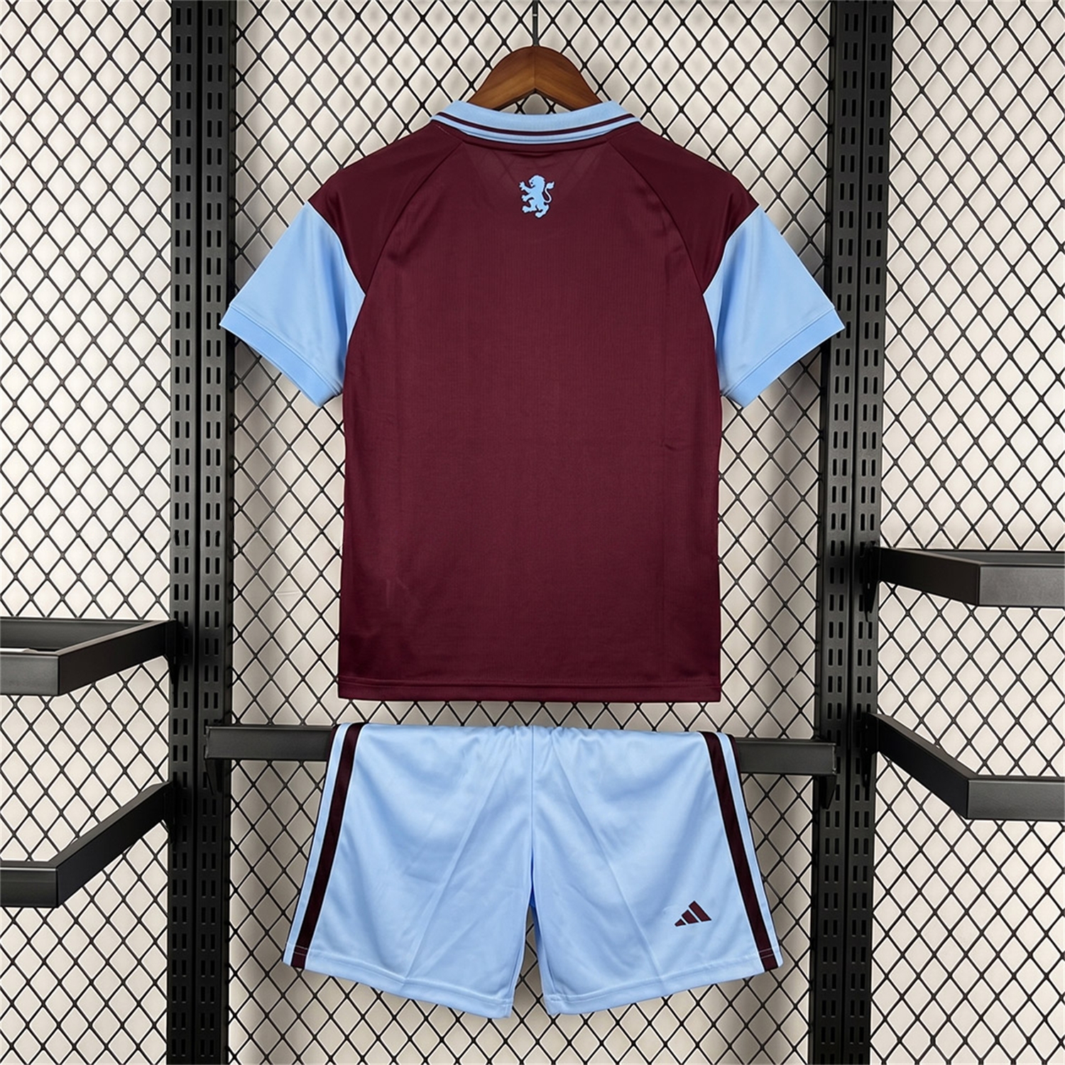 Aston Villa 26-27 Home Kids Kit - UnitedFutballJersey