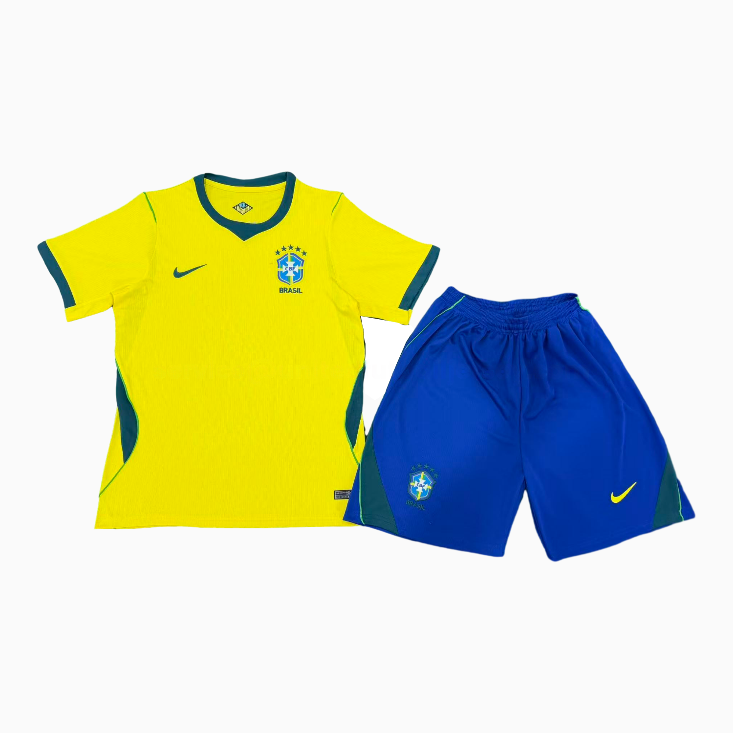 Brazil 2026 Home Men's Adult Jersey Set - Fans Version - UnitedFutballJersey