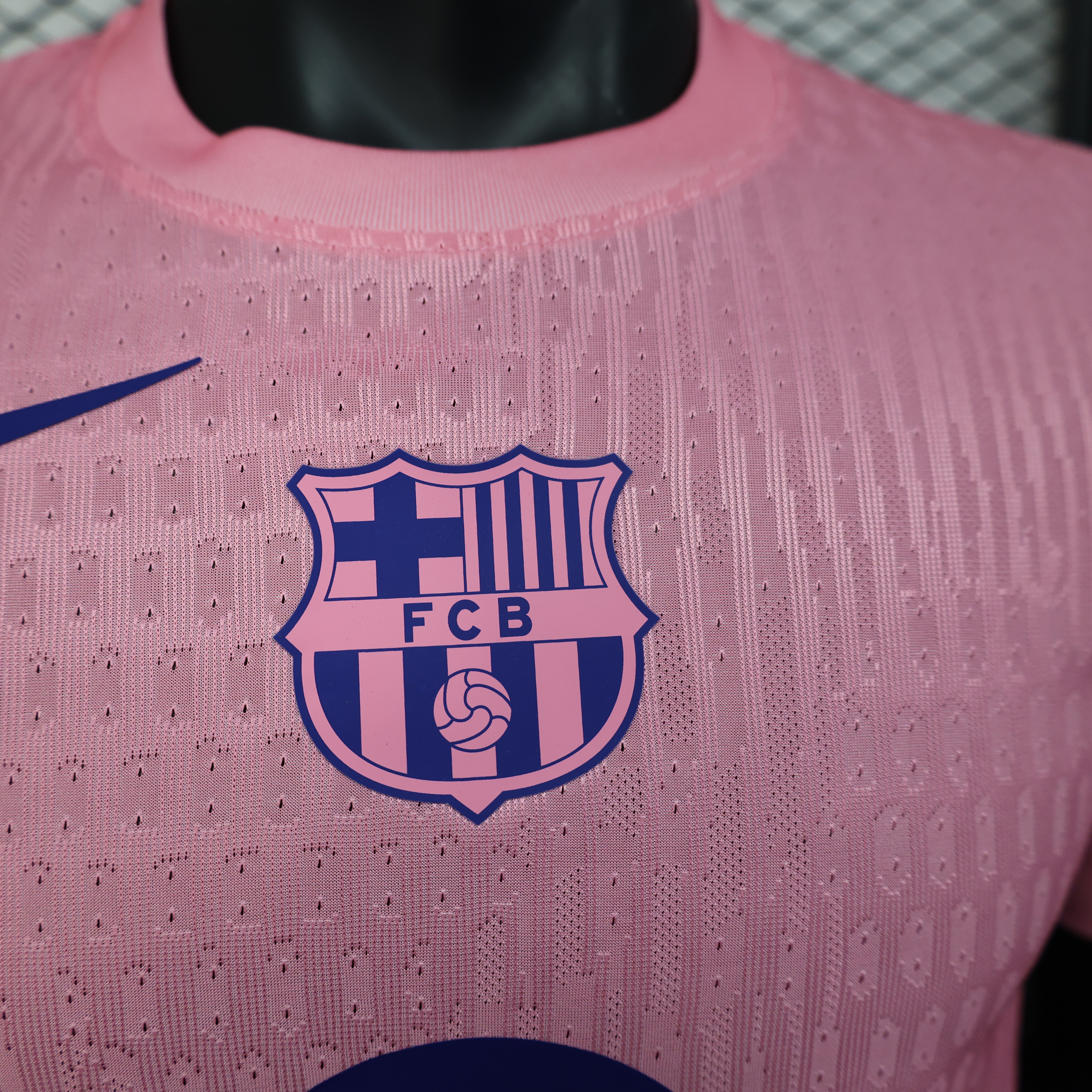 2025/2026 Player Version Barcelona pink No Football Jersey 1:1 Thai Quality