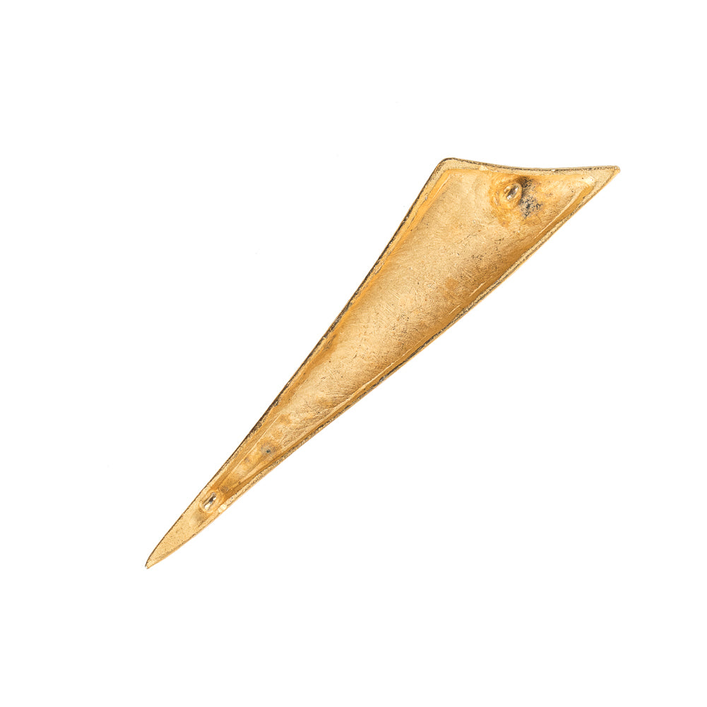 Gold Metal Sew-On Pendant - 5