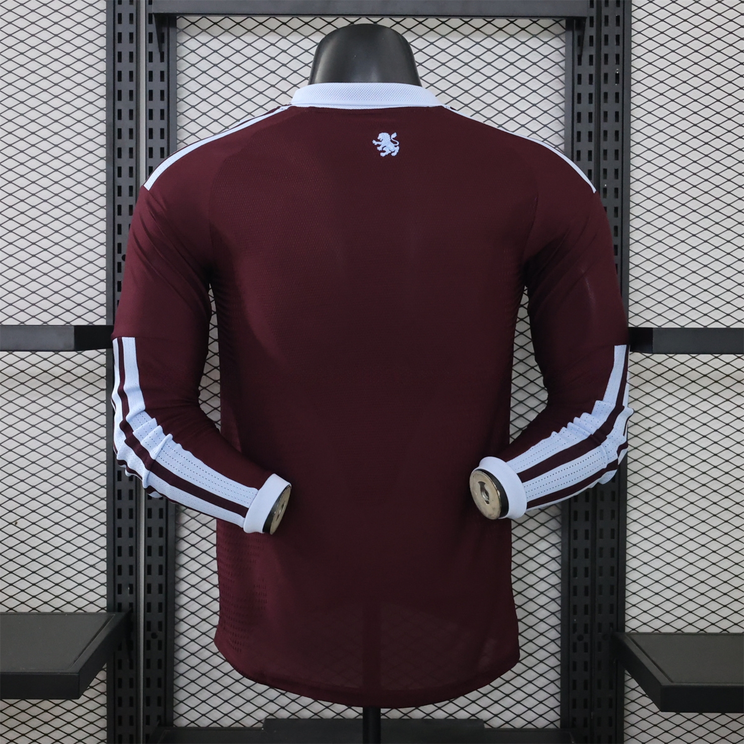 Aston Villa 26-27 Home Long Sleeves Jersey - Player Version - UnitedFutballJersey