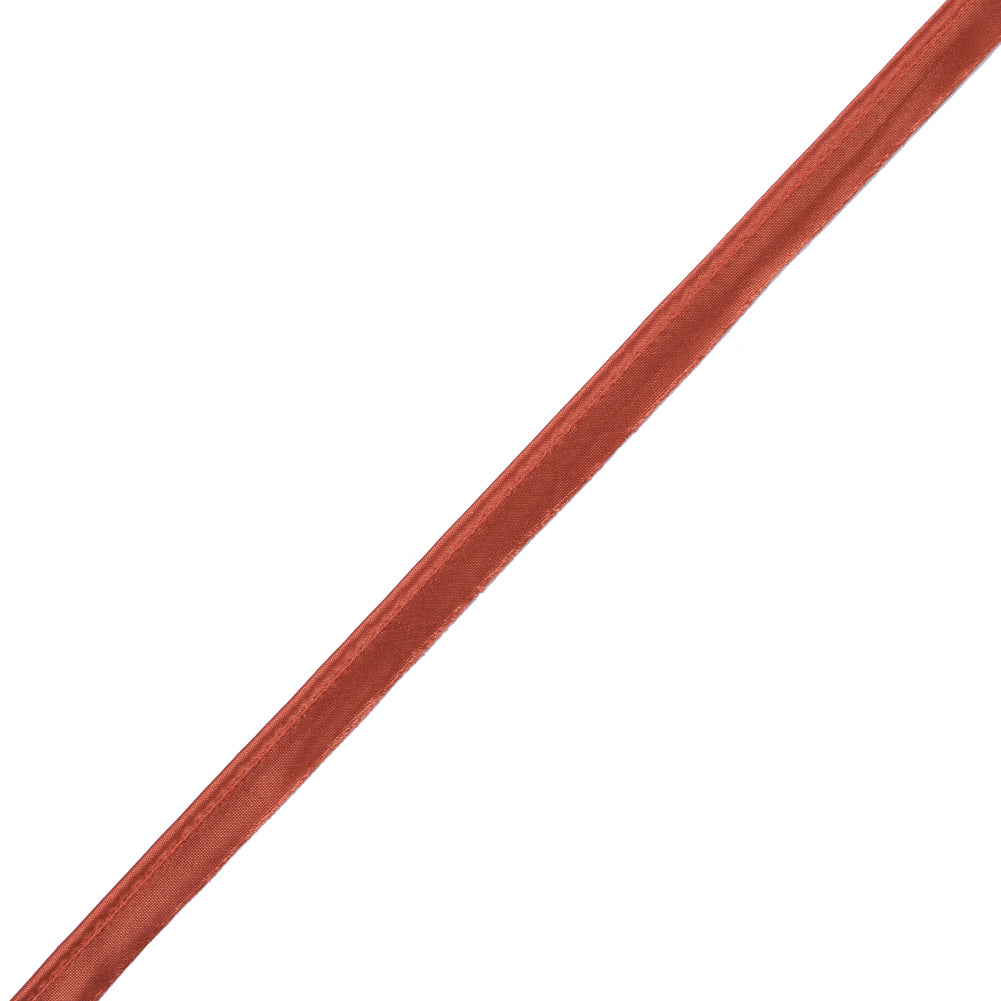 Orange Satin Cord Trim with Lip - 0.5