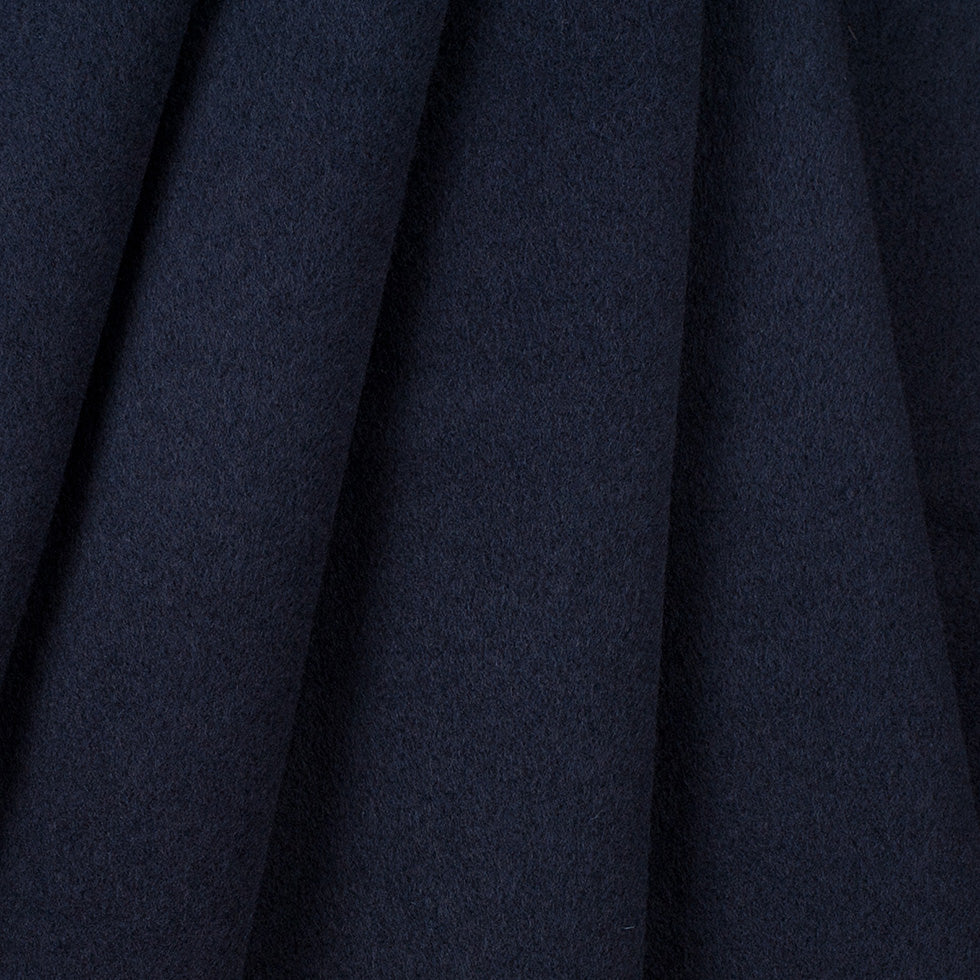Wool and Cashmere Coating Made in Italy - Navy - Alberini Collection - Joann Fabrics