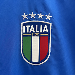 2024 Italy Reversible Windbreaker (White-Blue)Soccer Jersey 1:1 Thai Quality