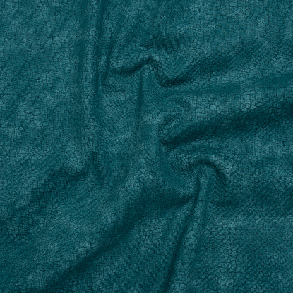 Quilting Cotton by Northcott - Peacock Textural Abstract - Crackle Collection - Joann Fabrics