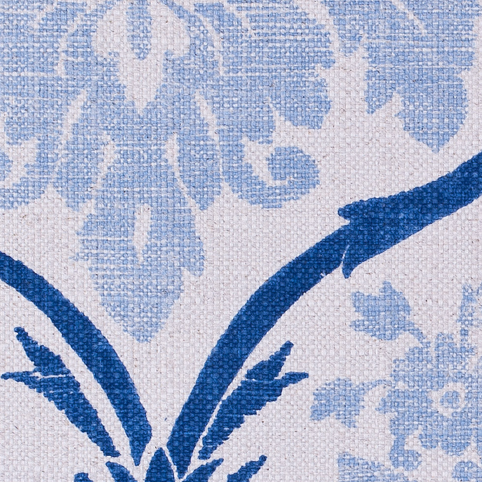 Blue Grand Floral Print Cotton-Blend Woven - Joann Fabrics