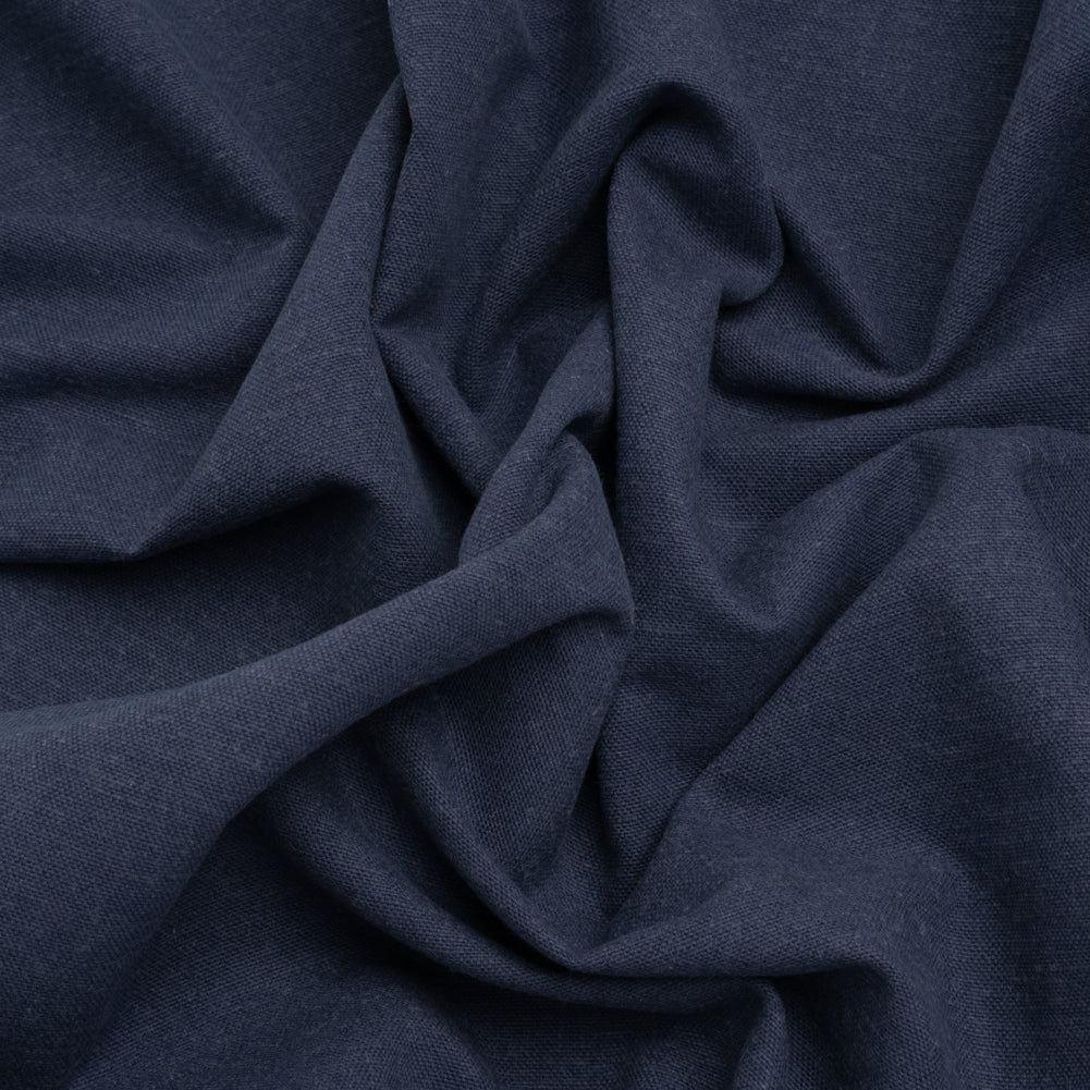 Double Wide Brushed Cotton and Linen Woven - Indigo - British Imported - Joann Fabrics