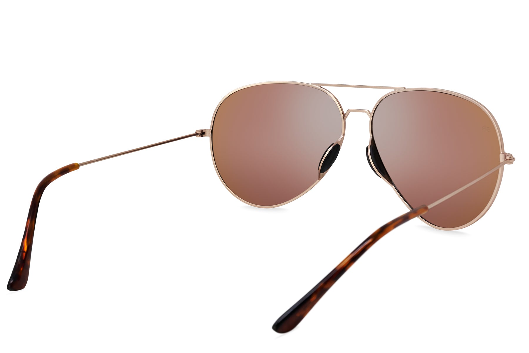 Tangle Free Aviator – Rose Gold Polarized