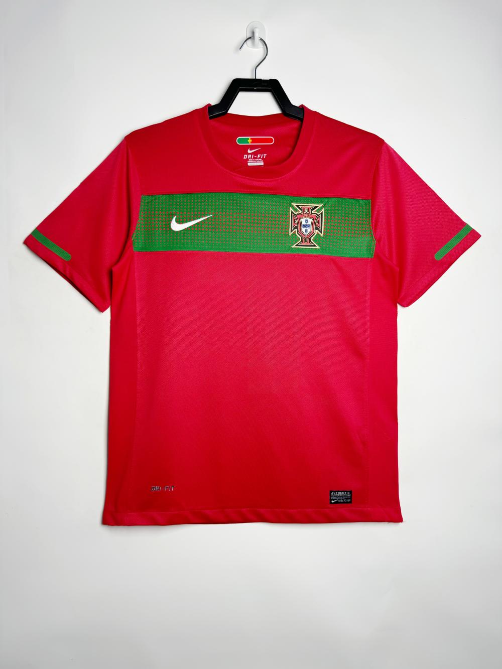 2010 Retro Portugal Home Football Shirt  1:1 Thai Quality