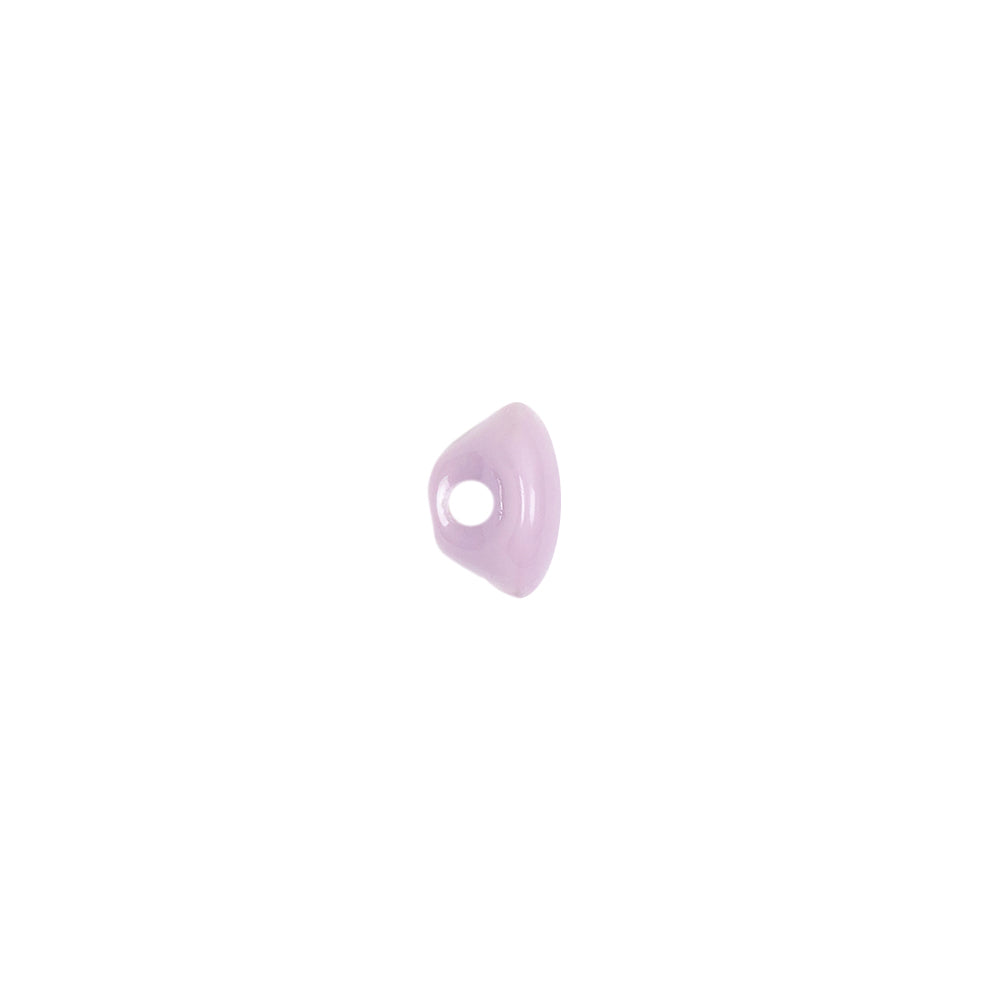 European Dark Lilac Self Back Glass Button - 14L/9mm - Joann Fabrics