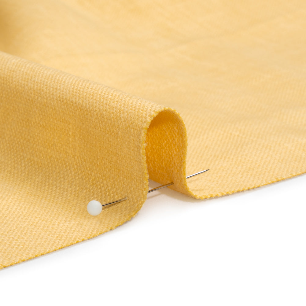 Slubbed Cotton and Polyester Woven - Sunshine - British Imported - Joann Fabrics