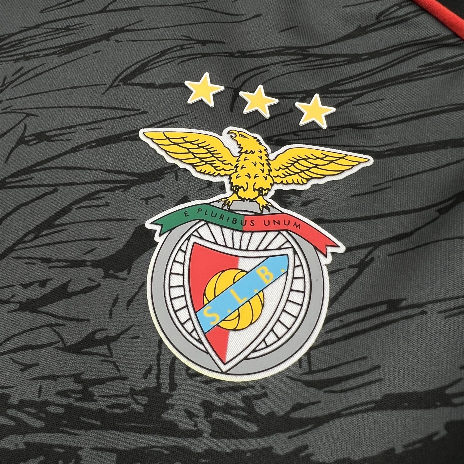Benfica 25-26 Grey Eagle Black Special Jersey - Fans Version - UnitedFutballJersey