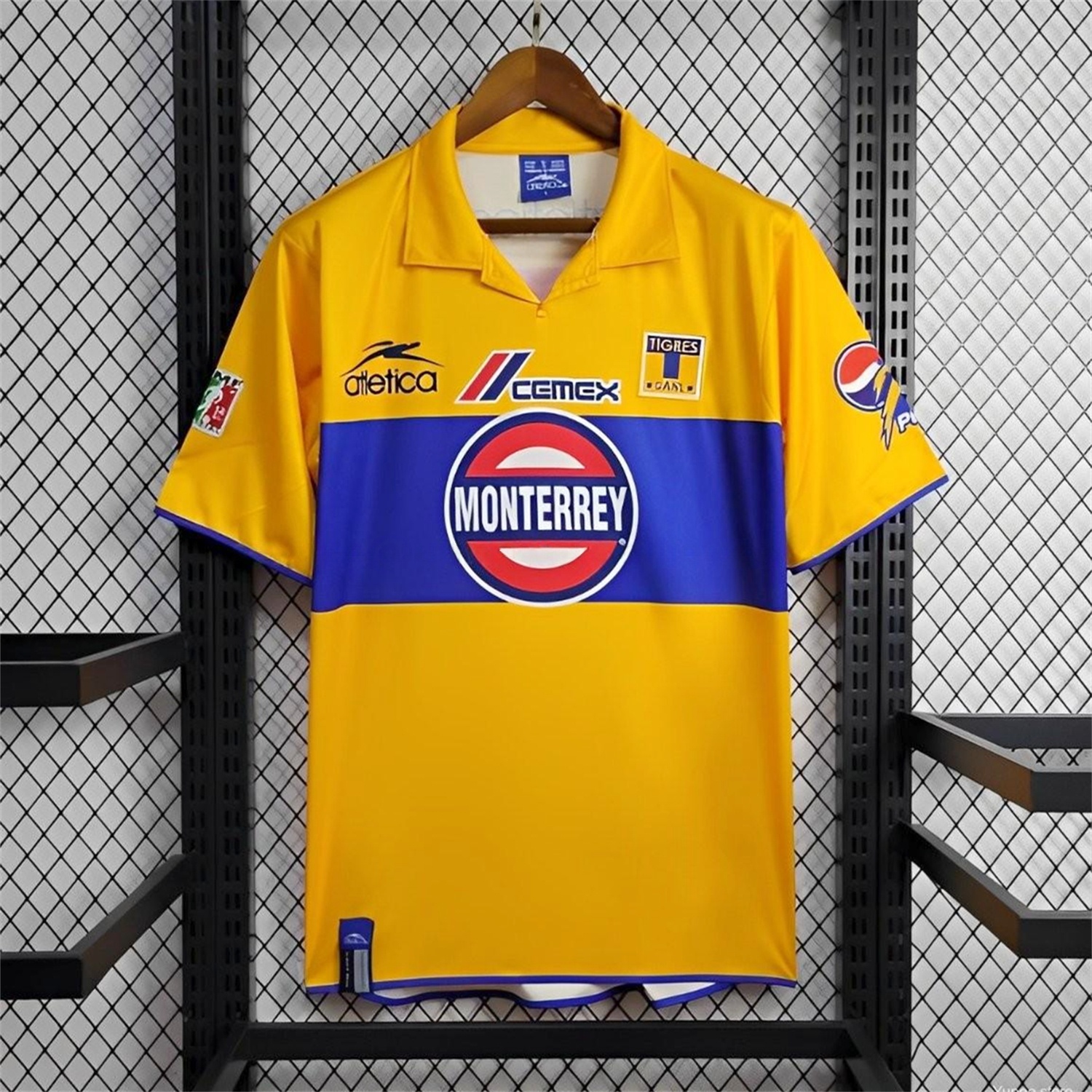 Retro Tigres UANL 2006 Copa Libertadores Home Jersey - UnitedFutballJersey