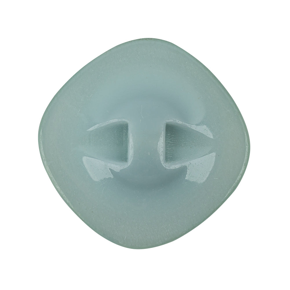 Powder Blue Iridescent Rounded Square Self Back Plastic Button - 48L/30.5mm - Joann Fabrics