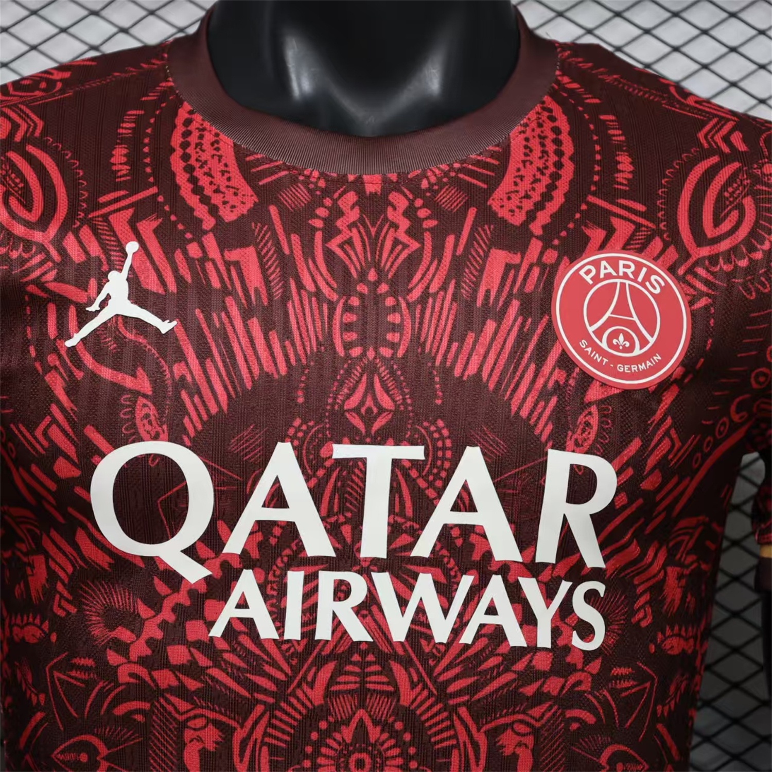Paris Saint-Germain PSG 26-27 Night Red Special Jersey - Player Version - UnitedFutballJersey