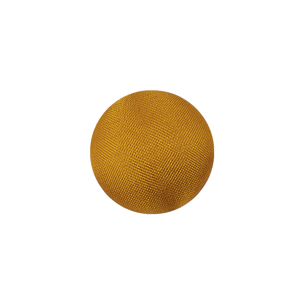 Goldenrod Satin Covered Domed Silk and Metal Sew On Button - 25L/16mm - Joann Fabrics