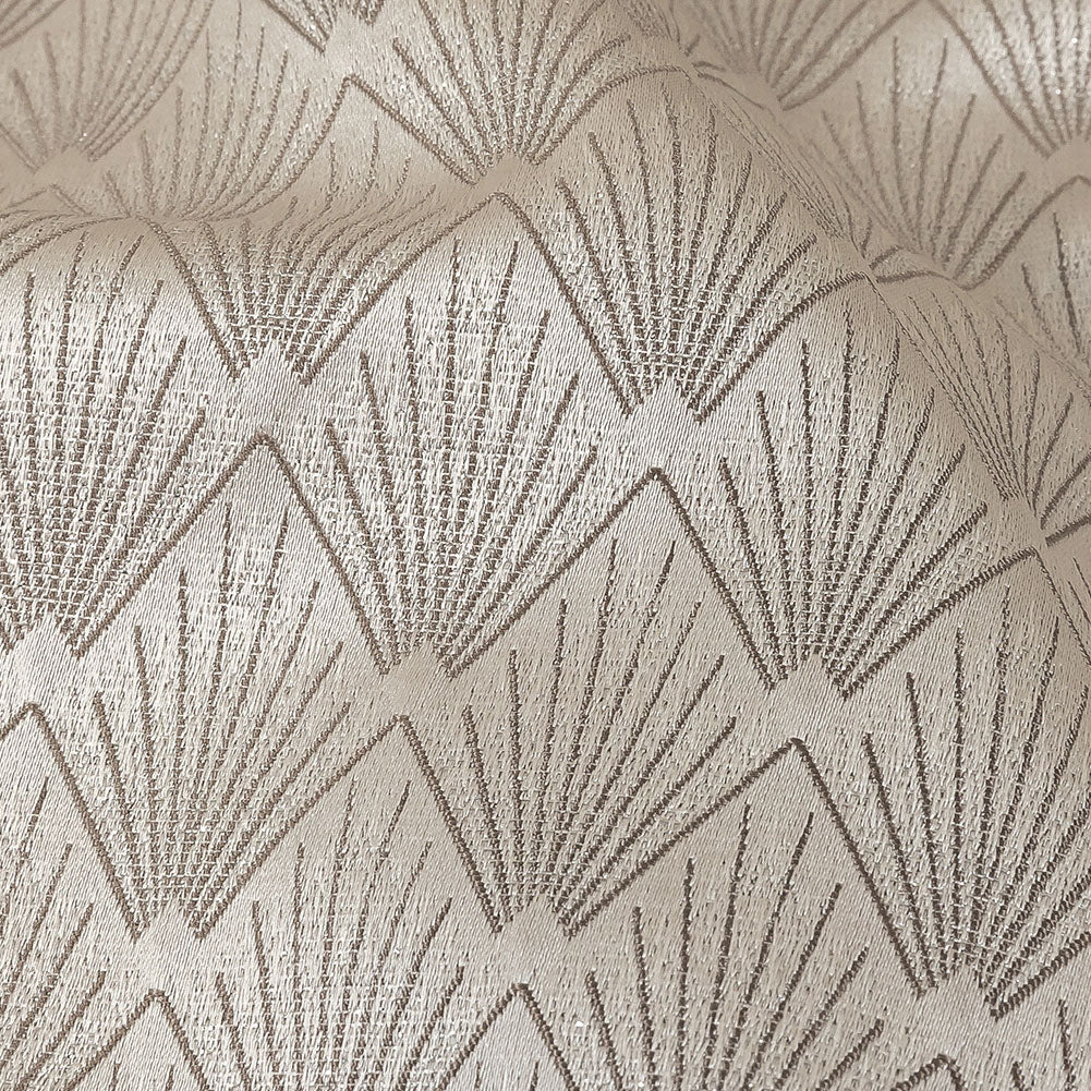 Metallic Drapery Jacquard - Silver Digital Spots - British Imported - Joann Fabrics