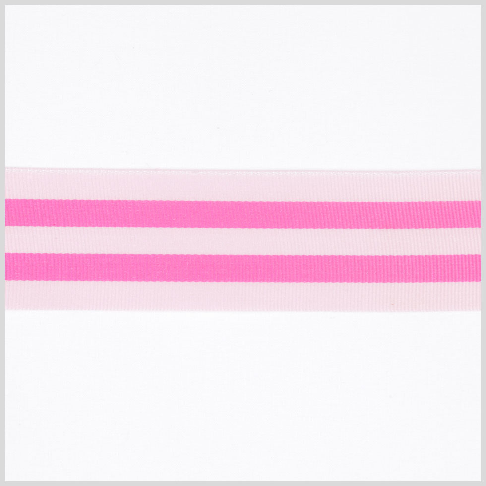 Hot Pink Striped Grosgrain Ribbon - Joann Fabrics