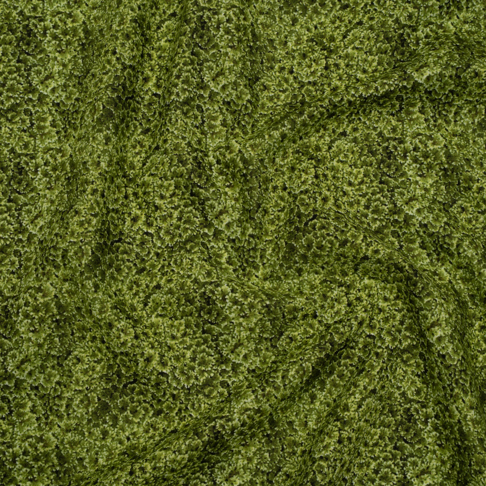 Printed Quilting Cotton by Northcott Studio - Light Green Foliage - Naturescapes Collection - Joann Fabrics