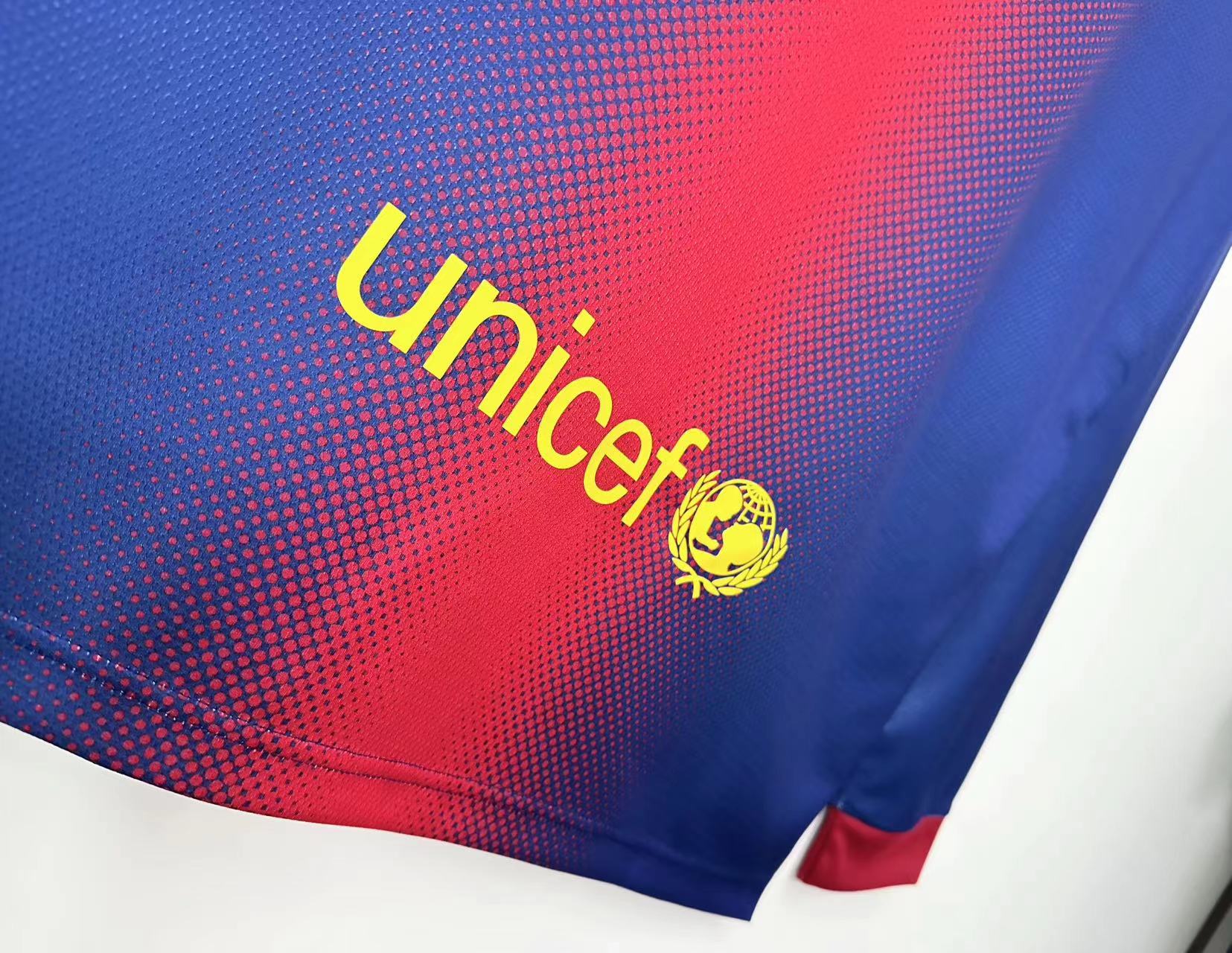 2012/2013 Retro Long Sleeve Barcelona Home Football Shirt 1:1 Thai Quality
