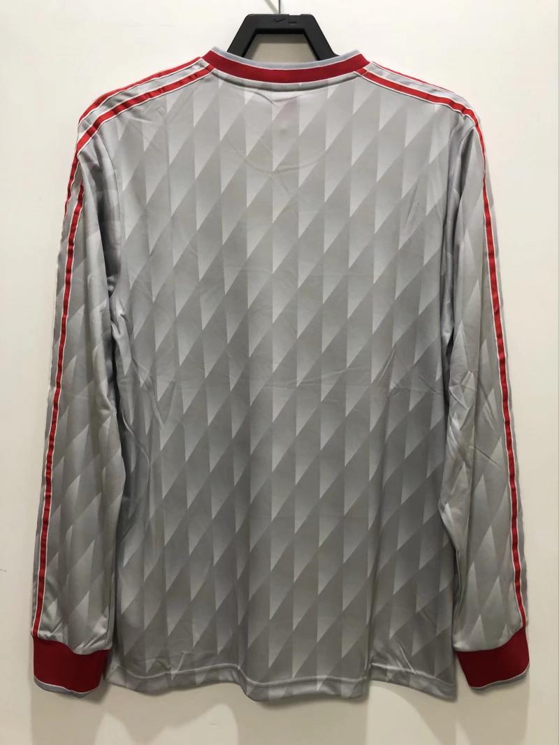 1989/1991 Retro Liverpool Away Football Shirt Long Sleeve 1:1 Thai Quality