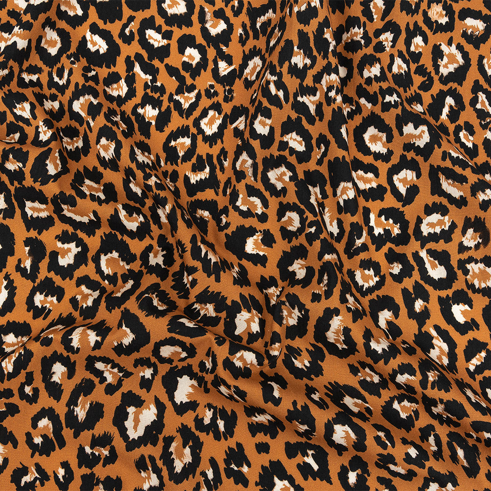 Mood Exclusive Caramel Predator's Pride Cotton Poplin - Joann Fabrics