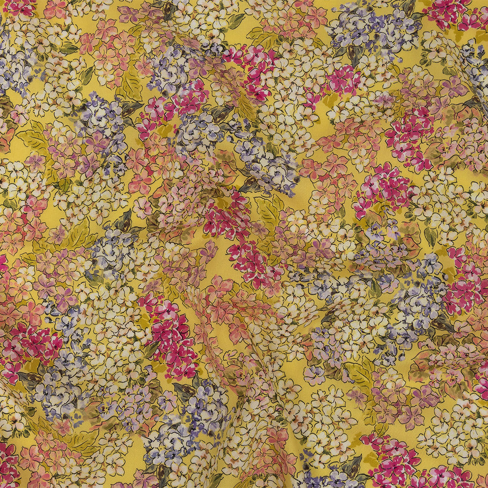 Mood Exclusive Golden Geraniums Cotton Voile - Joann Fabrics