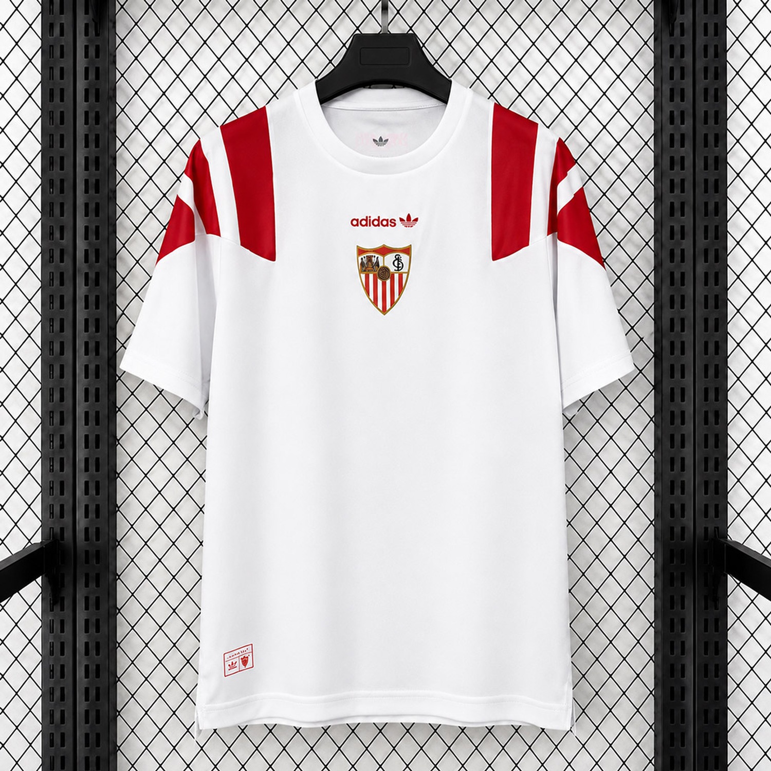 Sevilla 26-27 EQT White Red Jersey - Fans Version - UnitedFutballJersey
